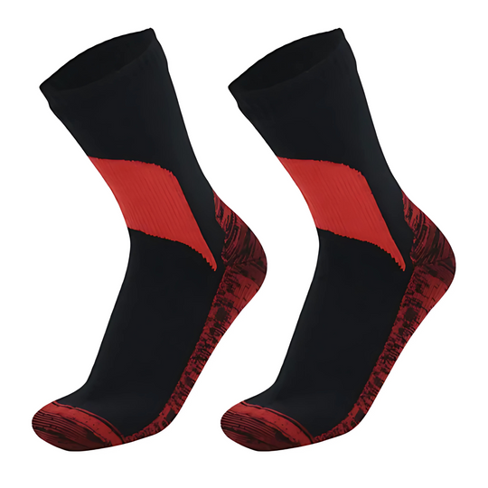 AquaFit Sokken 2.0 Rood en zwart