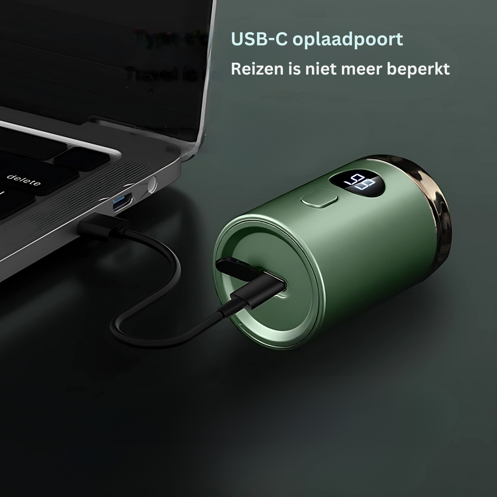 GladScheer 2.0 USB-C oplaadpoort