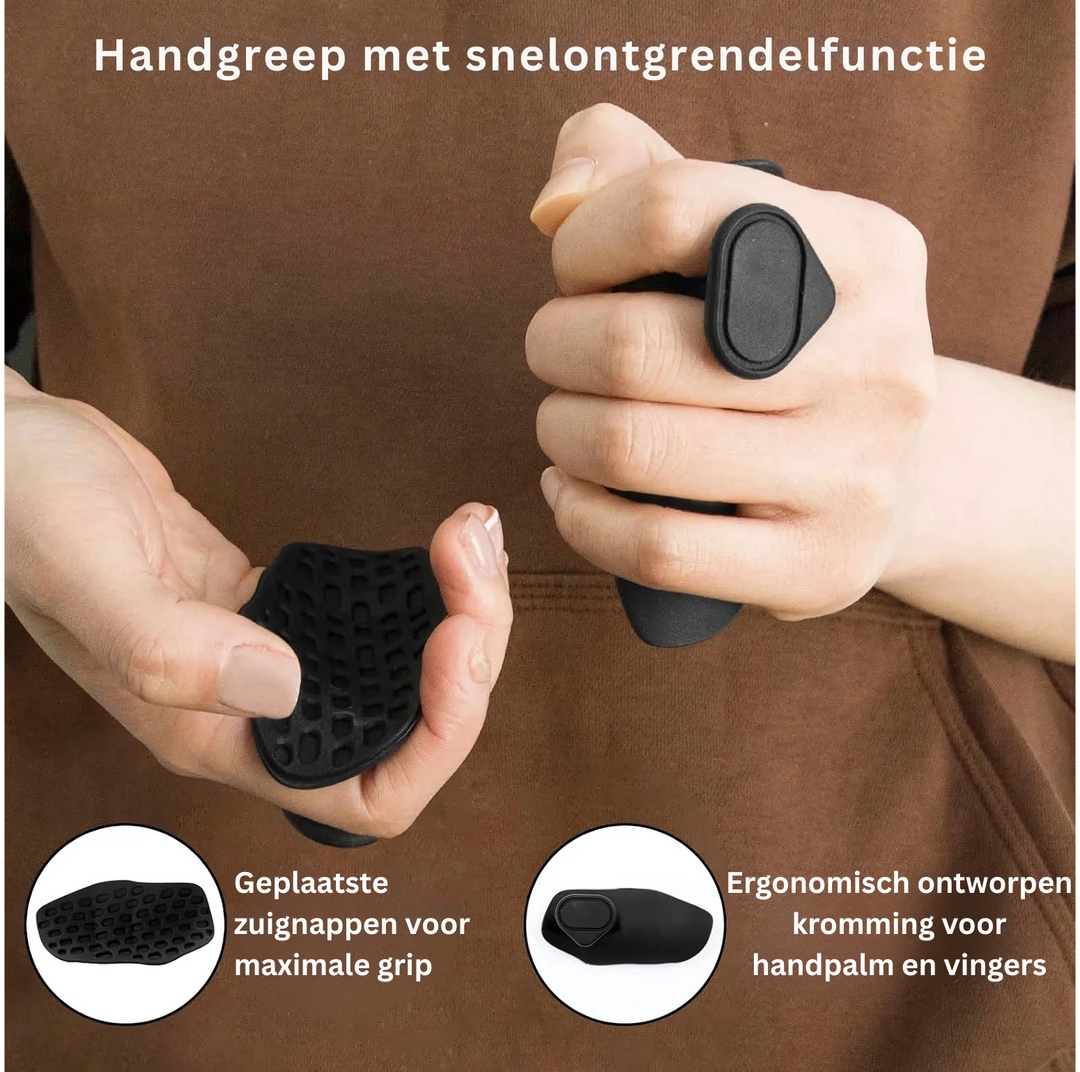 GripKracht Handgreep met snelontgrendelfunctie