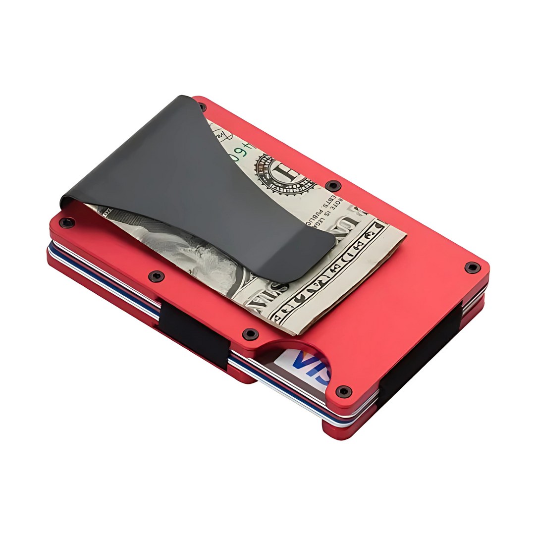 IJzeren Portemonnee 2.0 rood