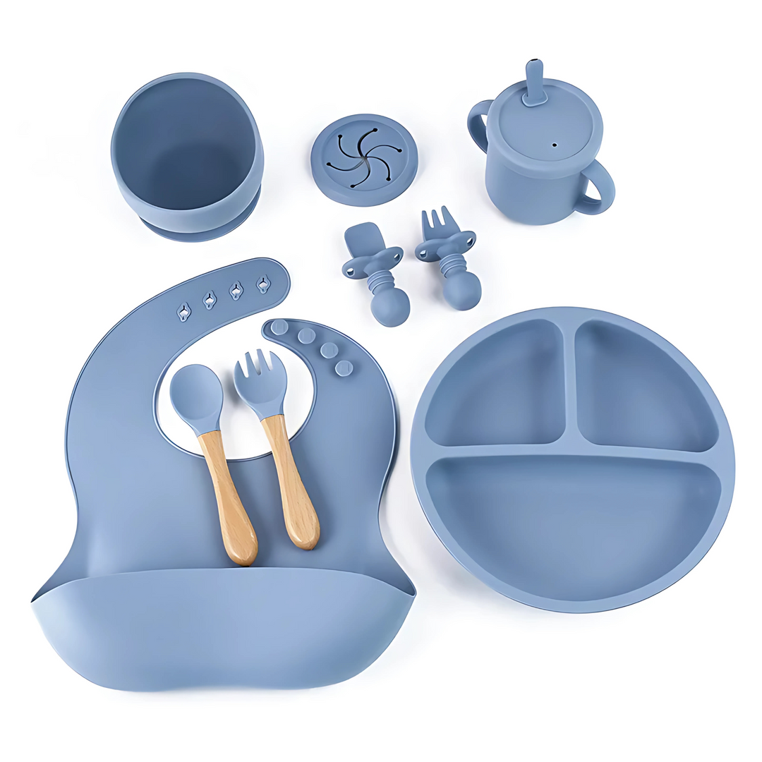 SiliconVriend™ Blauw Houten