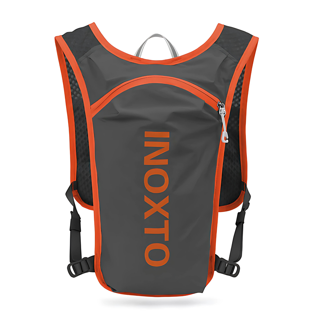 TrailTasje Donkergrijs met Oranje