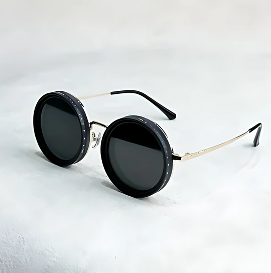 ZichtStijl™  Lens Cirkel Dikke Gouden