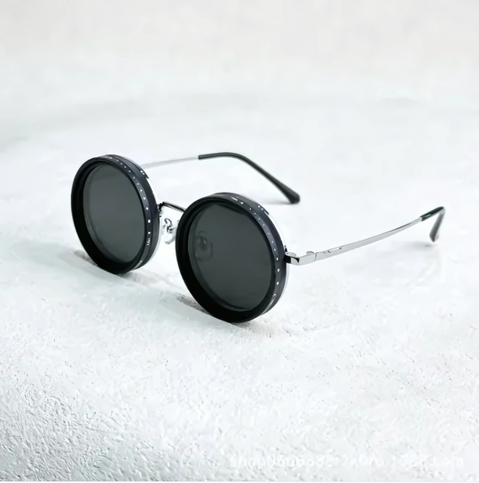 ZichtStijl™  Lens Cirkel Dikke Zilveren