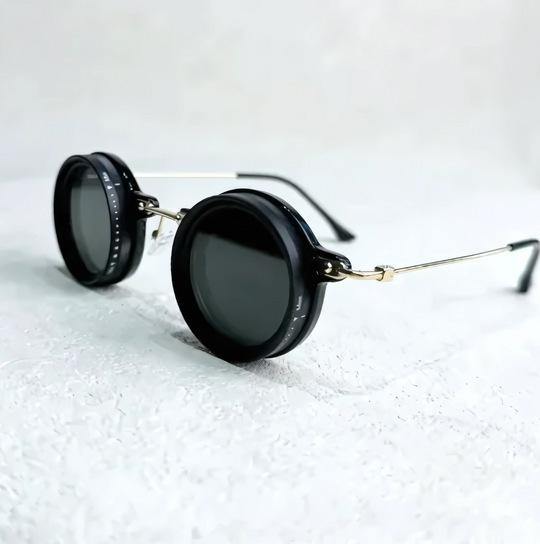 ZichtStijl™  Lens Cirkel Dikke Zwarte